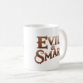 Mug Evil&Smart, uniquement écriture, texte only (Devant droit)