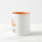 Mug Éviter la Négativité Enseignement Typographie Prof (Centre)