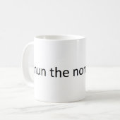 Mug Évitez les non-croyants (Devant gauche)