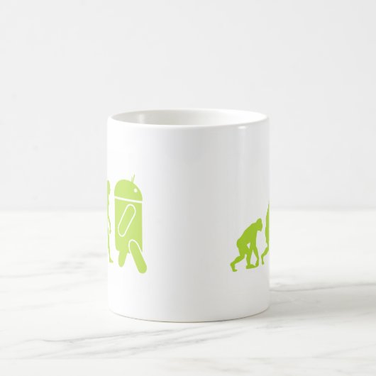 Mug Évolution Android (Centre)