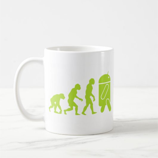 Mug Évolution Android (Gauche)