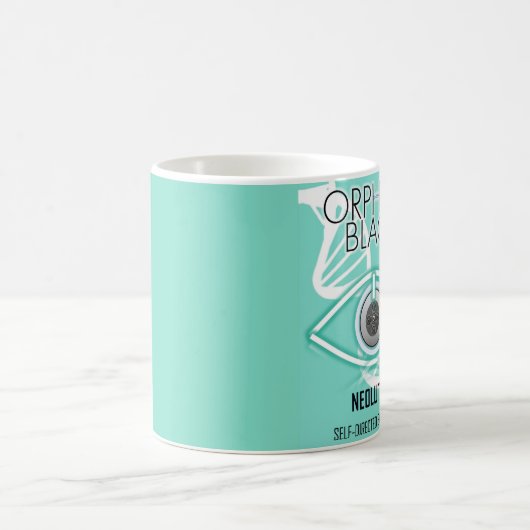 Mug Évolution Auto-Dirigée (habillement noir orphelin) (Centre)