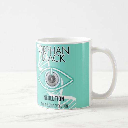 Mug Évolution Auto-Dirigée (habillement noir orphelin) (Droite)