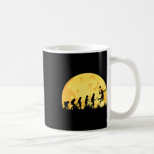 Mug Evolution Badminton brillant Joueur Badminton Cade