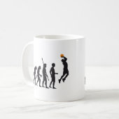 Mug evolution basket-ball (Devant gauche)