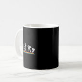 Mug Evolution Billiards drôle Vintage (Devant gauche)