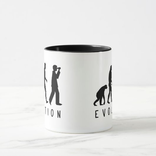 Mug Évolution : Birder (Centre)