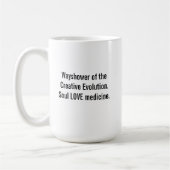 Mug Évolution Créative Ange Soulart Œuvre Originale (Gauche)