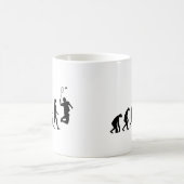 Mug Évolution de badminton (Centre)