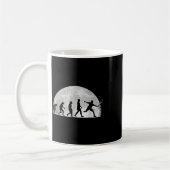 Mug Évolution de Badminton - Joueur de Badminton de Lu (Gauche)