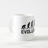 Mug Évolution de basket-ball (Devant gauche)
