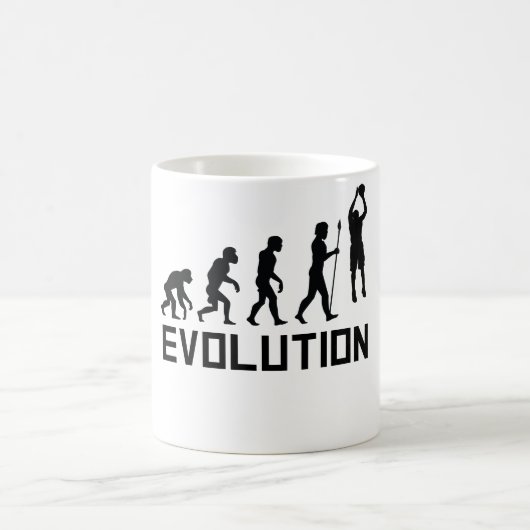 Mug Évolution de basket-ball (Centre)
