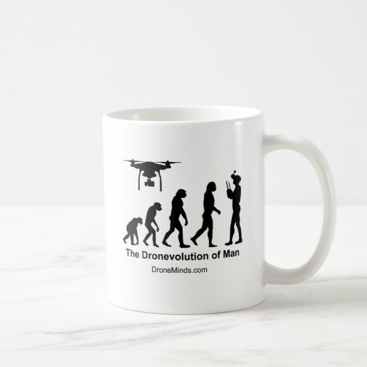 Mug Évolution de bourdon de l'homme (Droite)