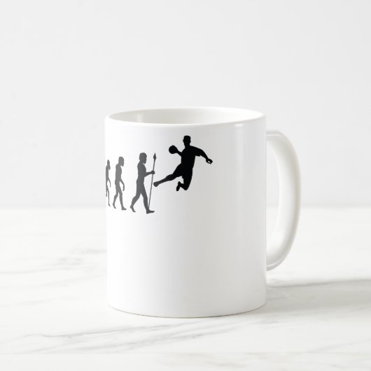 Mug Évolution de Dodgeball (Devant droit)