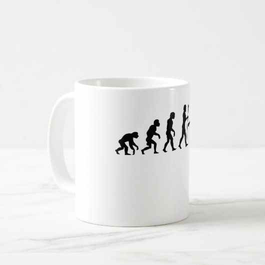 Mug Évolution de Dodgeball (Devant gauche)