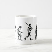 Mug Évolution de Gamer - geek d'arcade de jeux vidéo (Centre)