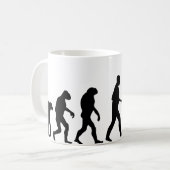 Mug évolution de handball (Devant gauche)
