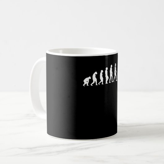 Mug Évolution de jardinier (Devant gauche)