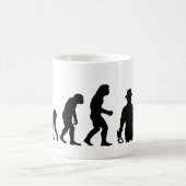 Mug Évolution de jardinier (Centre)