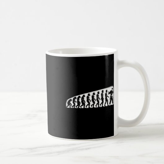 Mug Évolution de karaté Mma Kickboxing Muay Thai Jiu J (Droite)
