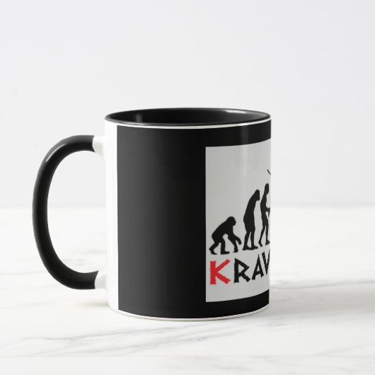Mug Évolution de Krav Maga (Gauche)