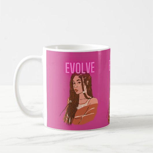 Mug Evolution de la pâte à café (Gauche)