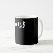 Mug Évolution de la trompette (Devant droit)