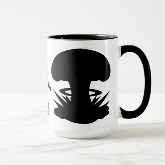 Mug Évolution de l'Homme et du Cafard Tableau d'Évolut (Droite)