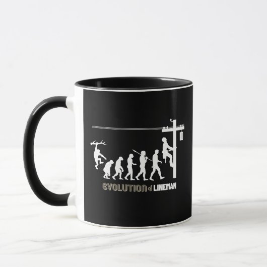 Mug Évolution de Lineman (Gauche)