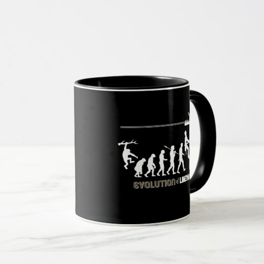 Mug Évolution de Lineman (Devant droit)