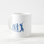 Mug Évolution de musique (Devant gauche)
