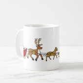 Mug Évolution de Noël (Devant gauche)