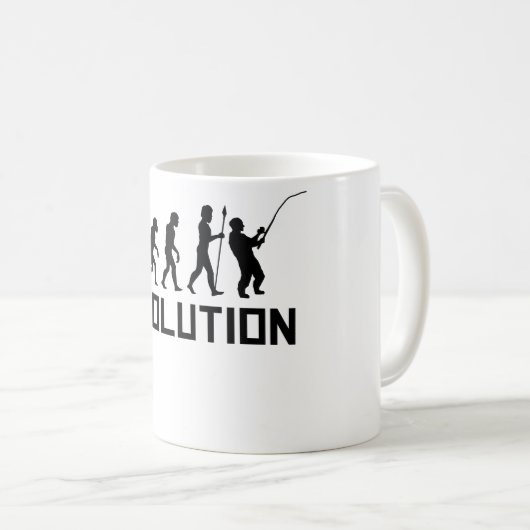 Mug Évolution de pêche (Devant droit)