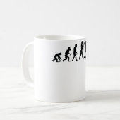 Mug Évolution de Wakeboarding (Devant gauche)
