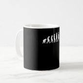 Mug Évolution des échecs Jouer aux échecs (Devant gauche)