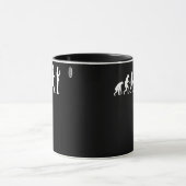 Mug Évolution des fléchettistes Lancer de fléchettes S (Centre)