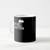 Mug Évolution des mécaniciens automobiles (Devant gauche)