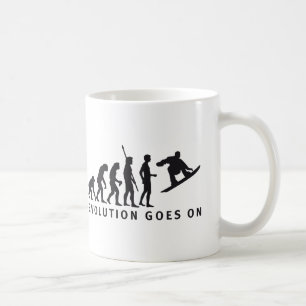 Mug Evolution des snowboard