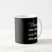 Mug Evolution du Chevelle, SS, Hotrod, Muscle Car, SS4 (Devant droit)