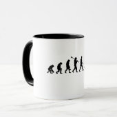 MUG ÉVOLUTION DU DENTISTE (Devant gauche)