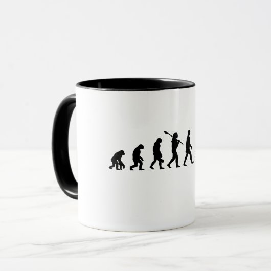 MUG ÉVOLUTION DU DENTISTE (Devant gauche)