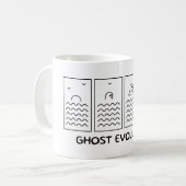 Mug Évolution du fantôme (Devant gauche)