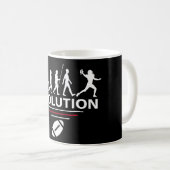 Mug Évolution du football (Devant droit)