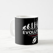 Mug Évolution du football (Devant gauche)