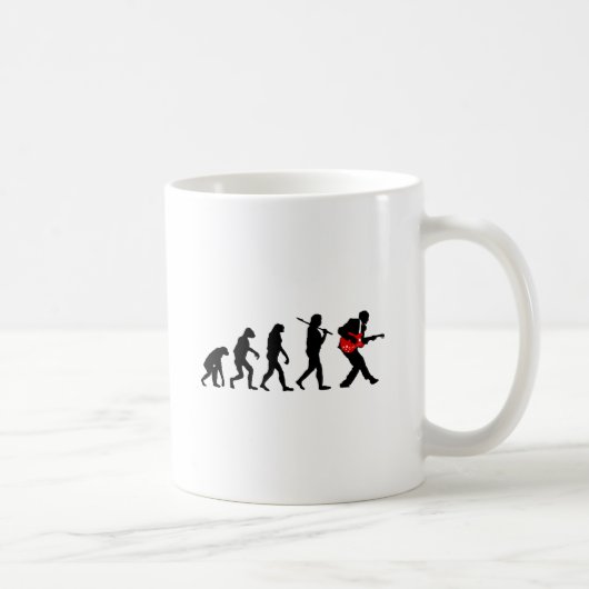 Mug Évolution du joueur guitare (Droite)