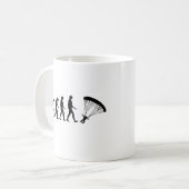 Mug Évolution du parachutage (Devant gauche)