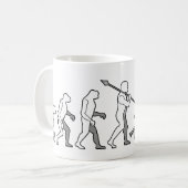 Mug Évolution du pensionnaire de neige (Devant gauche)