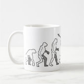 Mug Évolution du pensionnaire de neige (Gauche)