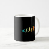 Mug Évolution Du Snowboard Snowboard Snowboard (Devant droit)