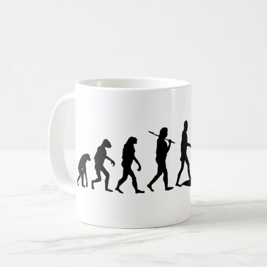 Mug Évolution du SUP (Devant gauche)